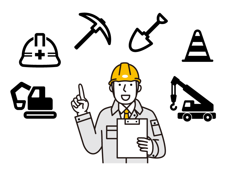 サイト案内イラスト：会社案内